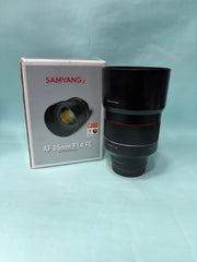 Samyang AF 85mm f/1.4 FE Lens | Sony E-Mount | Full-Frame Autofocus Portrait Prime Lens SK379