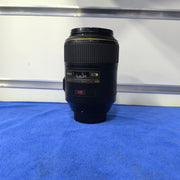 a) Nikon AF-S Micro NIKKOR 105mm f/2.8G IF-ED VR Lens | Professional Macro & Portrait Prime Lens | Nikon F-Mount | (Code: SK162)