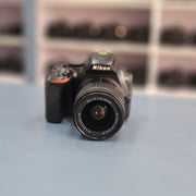 b) Nikon D3500 + 18-55mm Kit Lens | Beginner Friendly DSLR | Lightweight & Powerful | SK251