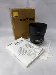 Nikon AF-S NIKKOR 50mm f/1.8G Prime Lens | Fast Portrait Lens | Nikon F Mount | SK358