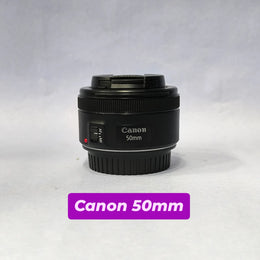 a) Canon EF 50mm f/1.8 STM Lens | Prime Portrait Lens | Sharp & Lightweight | Perfect for Bokeh Photography SK1036
