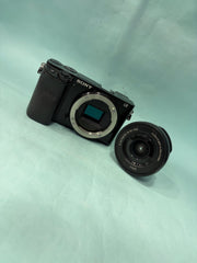 Sony Alpha 6100 Mirrorless Camera with Sony E PZ 16–50mm f/3.5–5.6 OSS Power Zoom Lens | APS-C | 4K Video | SK452