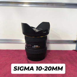 a) Sigma 10-20mm f/4-5.6 DC HSM Lens for Canon/Nikon APS-C | Ultra Wide-Angle Zoom Lens | Landscape & Architecture | (Code: SK138)