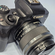 a) Canon EOS M50 Mark II with 15-45mm Lens | 24.1MP Mirrorless | 4K Video | Vlogging Camera