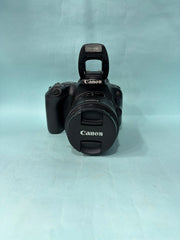 Canon EOS 200D DSLR Camera with Canon EF-S 18-55mm Lens | 24.2MP APS-C | Dual Pixel AF | Vari-Angle Touchscreen | Full HD | SK422