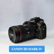 a) Canon EOS 5D Mark IV DSLR Camera with 24-105mm f/4L IS II Lens | 30.4MP Full Frame | 4K Video | Dual Pixel AF | Professional Camera