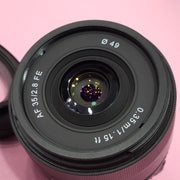 b) Samyang AF 35mm F2.8 FE Lens for Sony Full Frame | Compact Wide Angle | Fast Autofocus | SK523