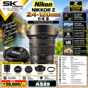 Pre-owned Nikon Z 24-120mm 1:4 S lens AS89