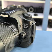 b) Canon EOS 60D DSLR Camera with 18-135mm IS Lens | Versatile Zoom Kit for Photo & Video SK1029