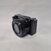 Sony ZV-E10 with E PZ 16-50mm f/3.5-5.6 OSS Lens | APS-C Mirrorless Vlogging Camera for 4K Video, Content Creation, Live Streaming & Photography | SK237