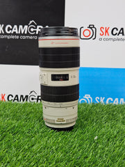 a) Canon EF 70-200mm f/2.8L IS II USM Lens | Professional L-Series Telephoto Zoom | Image Stabilization | Fast f/2.8 Aperture | SK1051