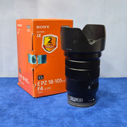 c) Sony 18-105mm f/4 Power Zoom – Perfect for Video & Photography