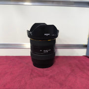 a) Sigma 10-20mm f/4-5.6 DC HSM Lens for Canon/Nikon APS-C | Ultra Wide-Angle Zoom Lens | Landscape & Architecture | (Code: SK138)