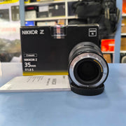 Nikon NIKKOR Z 35mm f/1.8 S Lens Full-Frame Wide-Angle Prime Lens for Nikon Z Mirrorless Cameras SK260