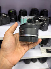 Canon RF 50mm f/1.8 STM Prime Lens | RF Mount | Full-Frame Autofocus Lens | SK447