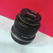 a) Canon RF-S 18-45mm f/4.5-6.3 IS STM Lens | Compact Standard Zoom Lens for Canon RF Mount Mirrorless Cameras | Everyday Photography, Travel & Vlogging Lens | SK180