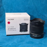 Pre-owned Viltrox AF 20mm F2.8 Z lens AS41