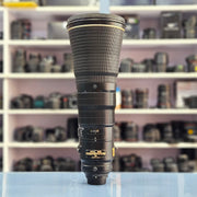 a) Nikon AF-S NIKKOR 600mm f/4E FL ED VR Lens | Super Telephoto Prime | Wildlife & Sports (Nikon F-Mount)
