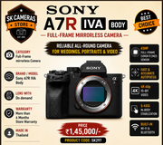 Sony A7R IVA Body | 61MP High-Resolution Full-Frame Mirrorless Camera | SK297