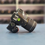 b) Nikon D3500 + 18-55mm Kit Lens | Beginner Friendly DSLR | Lightweight & Powerful | SK251