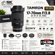 Pre-owned Tamron 17-70mm F/2.8 Di III-A VC RXD lens (For Sony) AS11