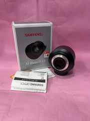 Samyang AF 85mm f/1.4 F Lens (Nikon F Mount) | Full-Frame Auto Focus Portrait Prime Lens SK359