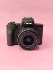 b) Canon EOS M50 Mark ii Mirrorless Camera wifi model with 15-45mm lens SK1013