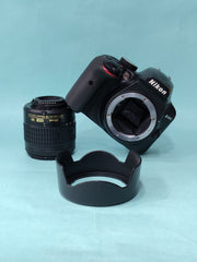 b) Nikon D3400 DSLR + AF-P 18-55mm VR Lens Kit | SK1012