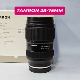 a) Tamron 28-75mm f/2.8 Di III VXD G2 Lens (Sony E-Mount) | Fast Standard Zoom | Sharp & Lightweight