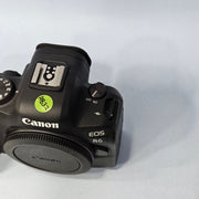 a) Canon EOS R6 Mirrorless Camera Body | 20MP Full Frame | 4K Video | IBIS | Dual Pixel AF II | (Code: AB32)