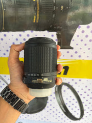 Nikon AF-S DX NIKKOR 55-200mm f/4-5.6G ED Zoom Lens | Compact Telephoto Lens | SK468