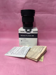 Sigma 56mm F1.4 DC DN Contemporary Lens | APS-C Portrait Prime Lens | Sony E / Fujifilm X / Canon RF / Nikon Z | SK438
