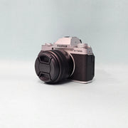a) Fujifilm X-T200 Mirrorless Camera with 15-45mm Lens | 24.2MP APS-C Sensor | 4K Video | Lightweight Vlogging & Photography Camera | SK1048