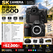 Pre-owned Nikon D500 DSLR Body AS42