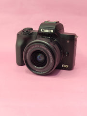 b) Canon EOS M50 Mark ii Mirrorless Camera wifi model with 15-45mm lens SK1013