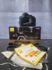 Nikon D3400 DSLR Camera with AF-P DX NIKKOR 18-55mm f/3.5-5.6G VR Lens | 24.2MP DX-Format DSLR | Ideal for Beginners, Travel, Portraits, Family Photography & Everyday Shooting | SK266