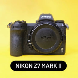 a) Nikon Z7 II Mirrorless Camera Body | 45.7MP Full-Frame | 4K Video (Code: AB42)