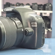Pre-owned Canon EOS 1100D DSLR Camera + 18-55mm IS II lens AS08