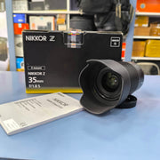 Nikon NIKKOR Z 35mm f/1.8 S Lens Full-Frame Wide-Angle Prime Lens for Nikon Z Mirrorless Cameras SK260