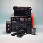 Pre-owned Sony Alpha A6400 + 16-50mm OSS lens AS85