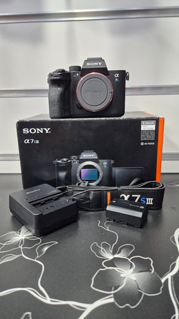 Sony A7S III Full-Frame Mirrorless Camera Body | 12.1MP | 4K 120fps Video | Professional Cinema & Low-Light Beast | SK281