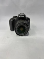 Canon EOS 3000D DSLR camera with EF-S 18-55mm 1:3.5-5.6 IS II lens SK323