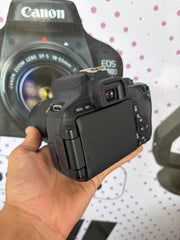 Canon EOS Rebel T3i (600D) DSLR Camera with Canon EF-S 18-55mm Lens | 18MP Full HD Flip Screen | SK392