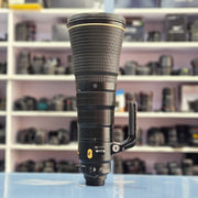 a) Nikon AF-S NIKKOR 600mm f/4E FL ED VR Lens | Super Telephoto Prime | Wildlife & Sports (Nikon F-Mount)