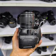 Nikon D5200 with 18-55mm f/3.5-5.6G VR Lens | 24.1MP DSLR Camera Kit for Photography, HD Video Recording & Everyday Shooting | SK205