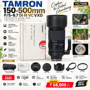 Demo unit Tamron 150-500mm F/5-6.7 Di III VC VXD lens AS81