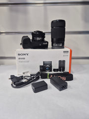 Sony alpha 6100 with E PZ 16-50mm F3.5-5.6 OSS lens & E 55-210mm F4.5-6.3 OSS lens SK299