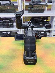 a) Panasonic HDC-MDH1 Professional Video Camera | Full HD Camcorder | 3MOS Sensor | 12x Optical Zoom | Built-in LED Light | Ideal for Events, Wedding & Video Production 🎥🔥
