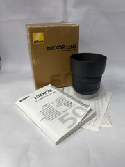 Nikon AF-S NIKKOR 50mm f/1.8G Prime Lens | Fast Portrait Lens | Nikon F Mount | SK358