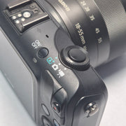 Canon EOS M Camera + EF-M 18-55mm IS STM lens AS56